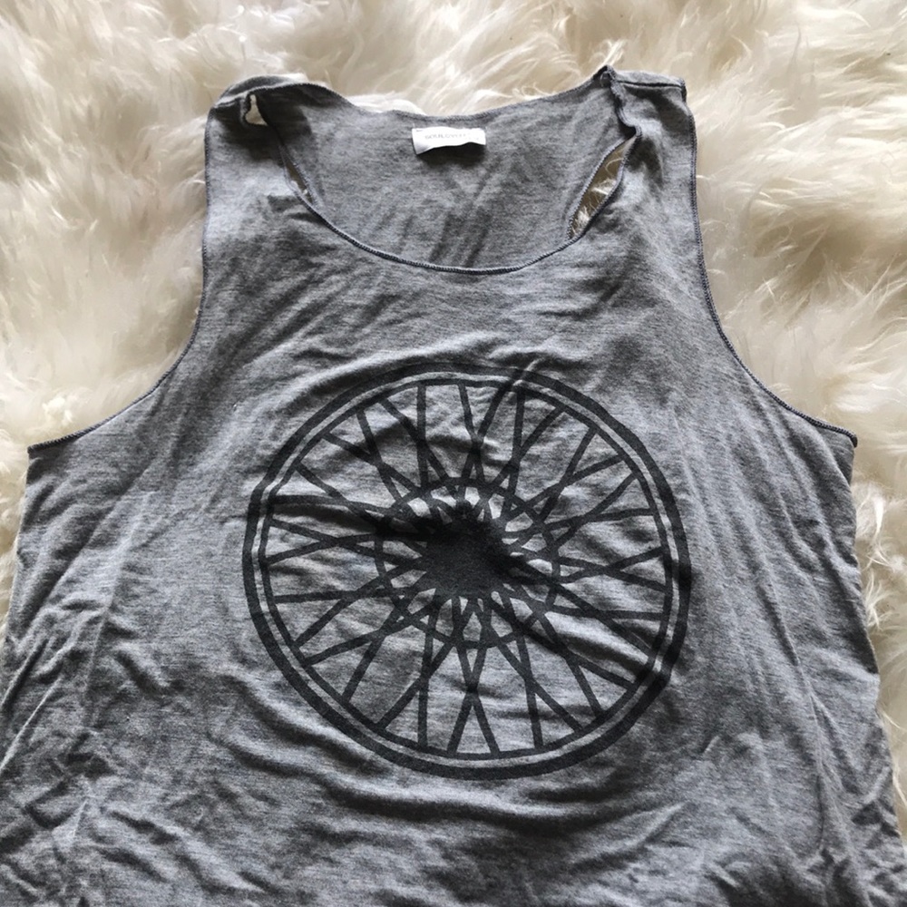 Soul Cycle Grey Tank Top - Picture 2 of 4